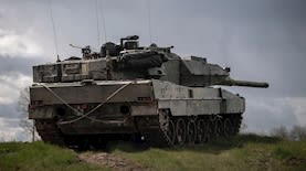 טנק ליאופרד צבא שבדיה - צילום: ג'ואל ת'אנגרן, צבא שבדיה טנק ליאופרד צבא שבדיה
